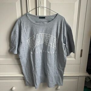 Gray Los Angeles California T-Shirt